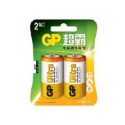 GP特強D SIZE 2粒咭裝<br>ULTRA ALKALINE D SIZE 2'S CARD